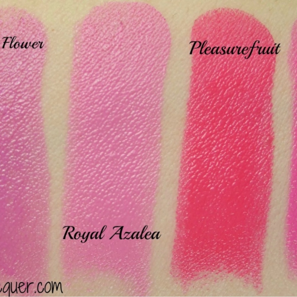 MAC Cosmetics Royal Azalea Pink & Pleasurefruit Coral-Pink Lipstick Duo